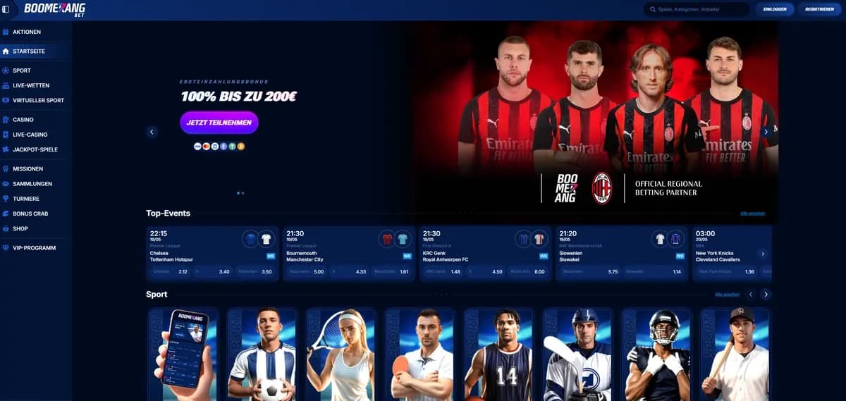 Boomerang Bet Ausländisches Online Casino
